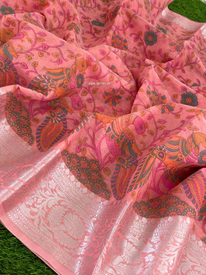 Kanchi Chanderi 8 New Exclusive Wear Chanderi Cotton Designer Saree Collection